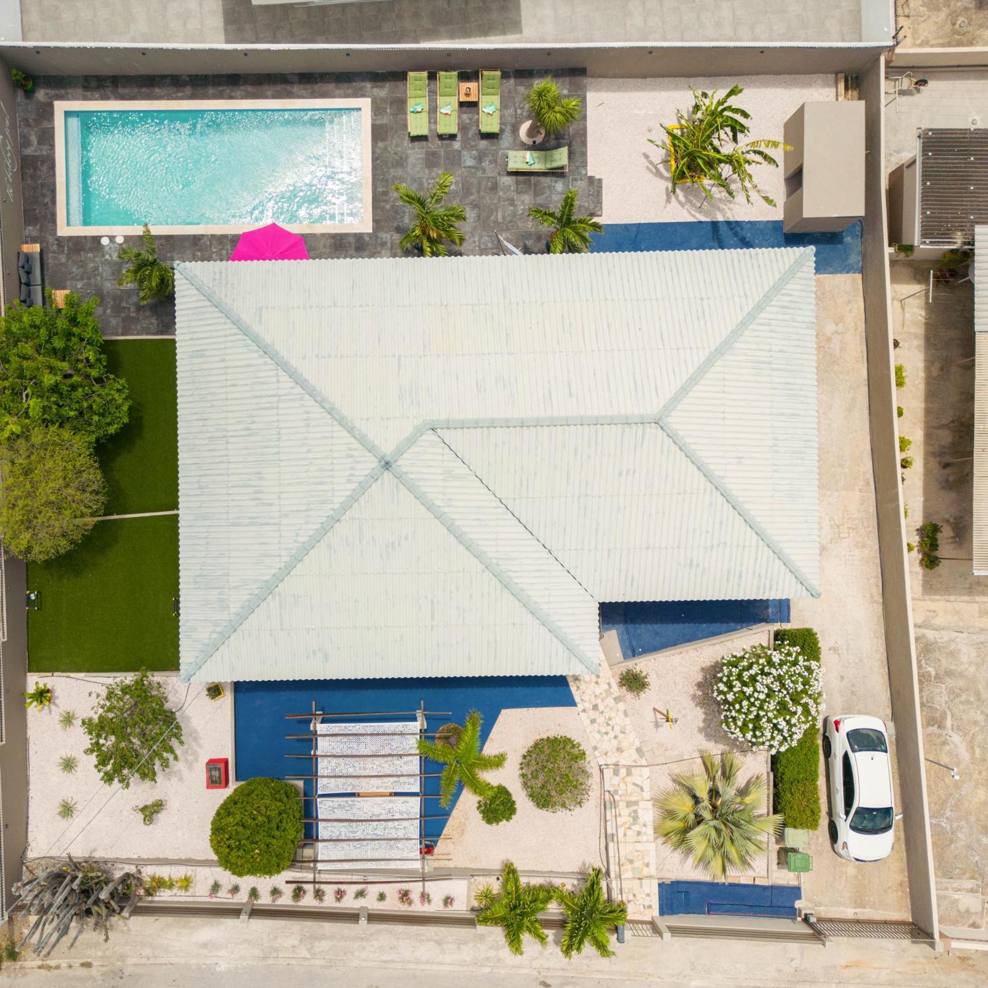 Villa Familiewoning Met Prive Zwembad à Willemstad Extérieur photo